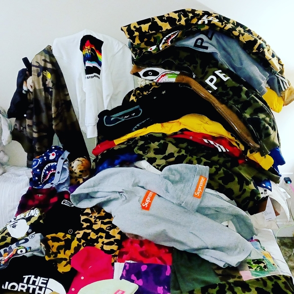 🔥BAPE LEATHER RIDER SHARK JACKET MUST SELL- RETAIL $1500 - Picture 5 of 5